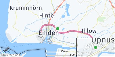 Google Map of Uphusen / Marienwehr
