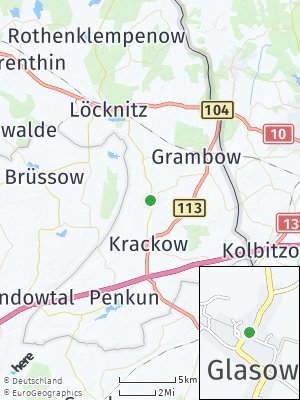 Here Map of Glasow