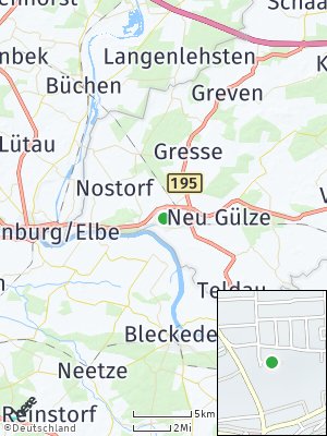 Here Map of Boizenburg / Elbe