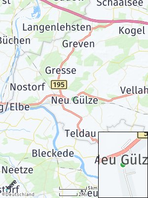 Here Map of Neu Gülze