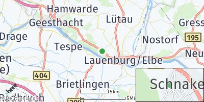 Google Map of Schnakenbek
