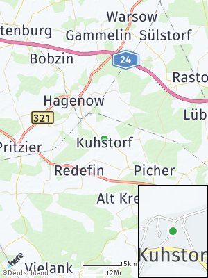 Here Map of Kuhstorf