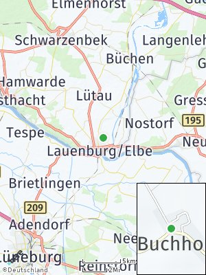 Here Map of Buchhorst