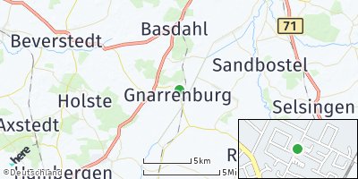 Google Map of Gnarrenburg