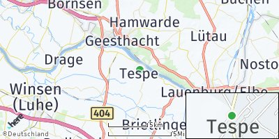 Google Map of Tespe