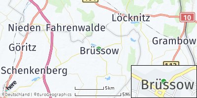 Google Map of Brüssow