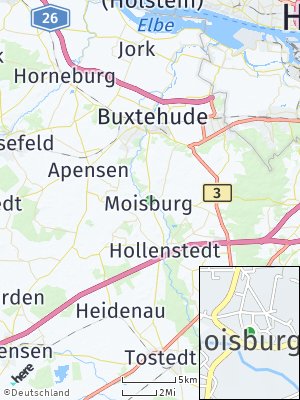 Here Map of Moisburg