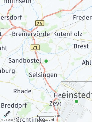 Here Map of Deinstedt