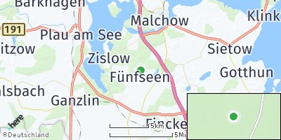 Google Map of Fünfseen