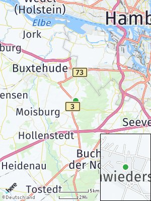 Here Map of Schwiederstorf