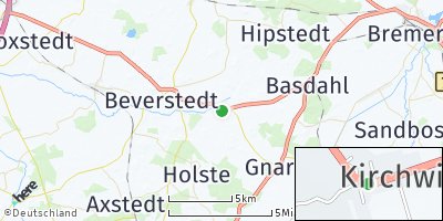 Google Map of Kirchwistedt