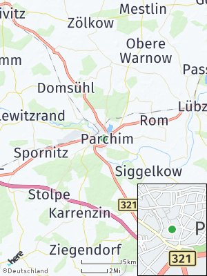 Here Map of Parchim