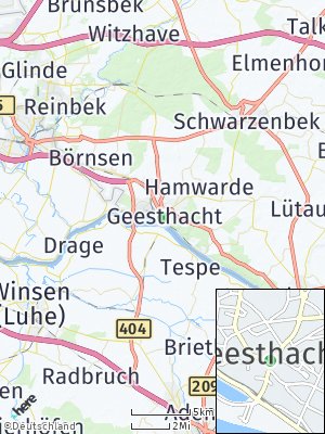 Here Map of Geesthacht