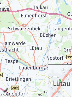 Here Map of Lütau