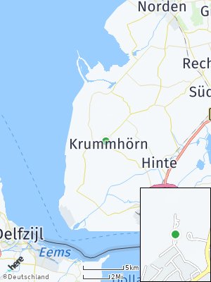 Here Map of Krummhörn
