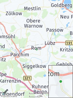 Here Map of Rom bei Parchim