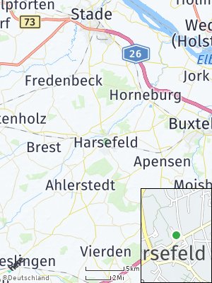 Here Map of Harsefeld