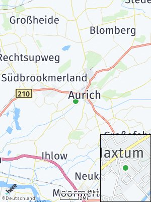 Here Map of Haxtum