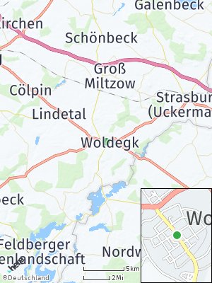 Here Map of Woldegk