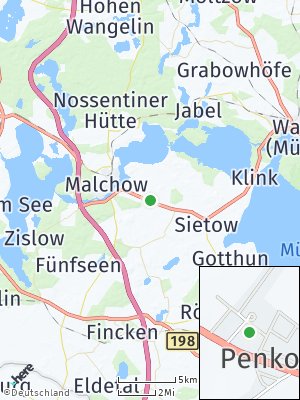 Here Map of Penkow