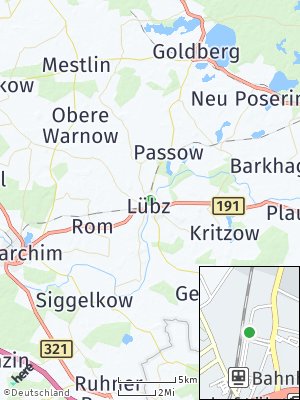 Here Map of Lübz