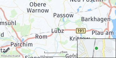 Google Map of Lübz
