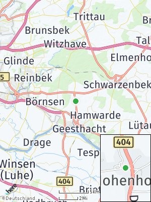 Here Map of Hohenhorn