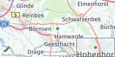 Google Map of Hohenhorn