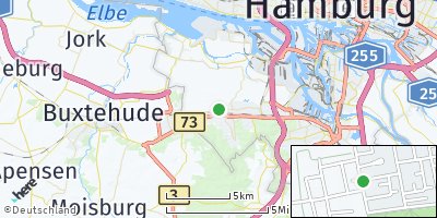 Google Map of Neugraben-Fischbek