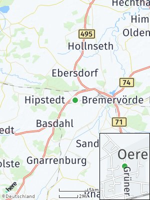 Here Map of Oerel