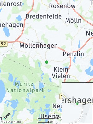 Here Map of Ankershagen