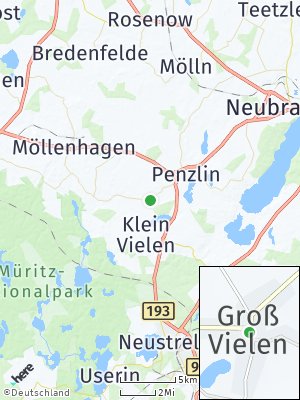 Here Map of Groß Vielen