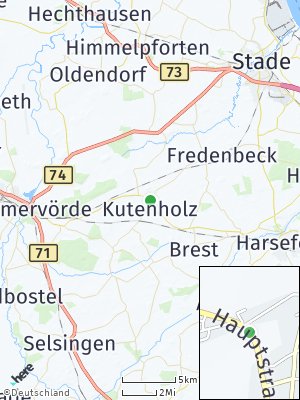 Here Map of Kutenholz