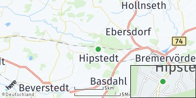 Google Map of Hipstedt