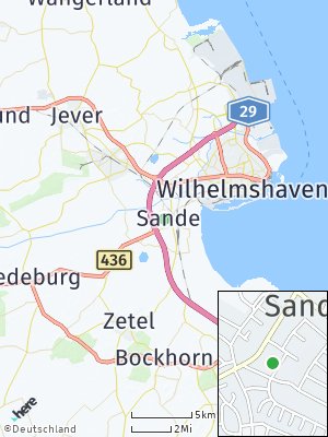 Here Map of Sande