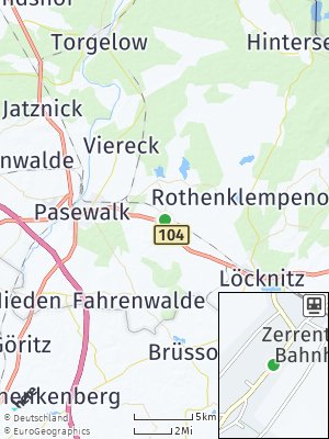 Here Map of Zerrenthin