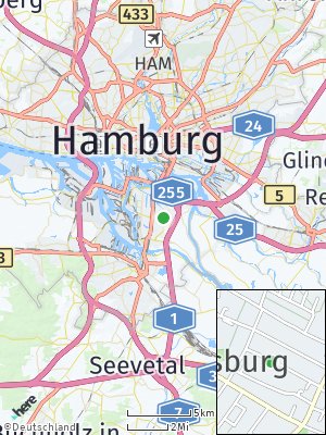 Here Map of Wilhelmsburg