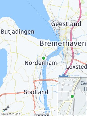 Here Map of Nordenham