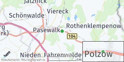 Google Map of Polzow