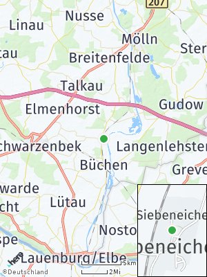 Here Map of Siebeneichen
