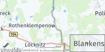 Google Map of Blankensee