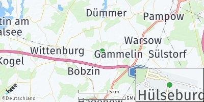 Google Map of Hülseburg