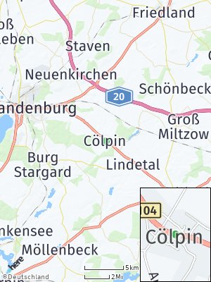 Here Map of Cölpin