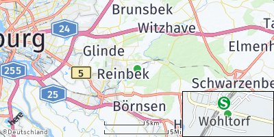 Google Map of Wohltorf