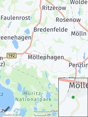 Here Map of Möllenhagen