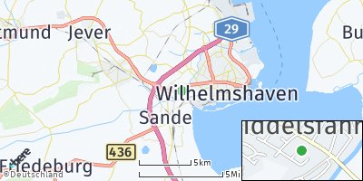 Google Map of Middelsfähr