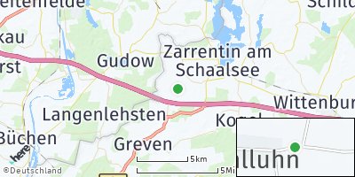 Google Map of Lüttow-Valluhn