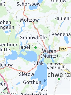 Here Map of Schwenzin