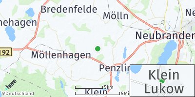 Google Map of Klein Lukow