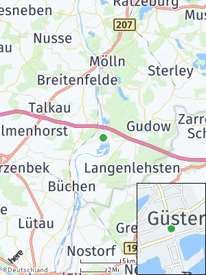 Here Map of Güster